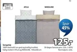 JYSK Sengetøj tilbud