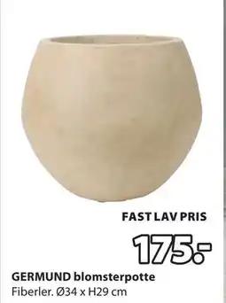 JYSK GERMUND blomsterpotte tilbud