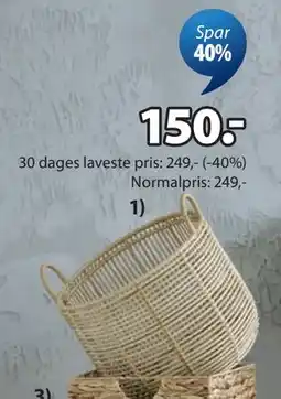JYSK ALVAR kurv tilbud