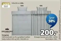 JYSK Sengetøj tilbud