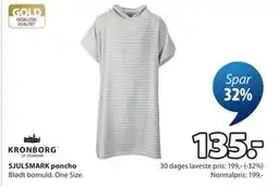 JYSK SJULSMARK poncho tilbud