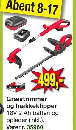 Harald Nyborg Græstrimmer og hækkeklipper tilbud