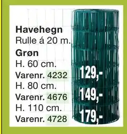 Harald Nyborg Havehegn tilbud