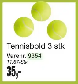 Harald Nyborg Tennisbold 3 stk tilbud