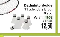 Harald Nyborg Badmintonbolde tilbud