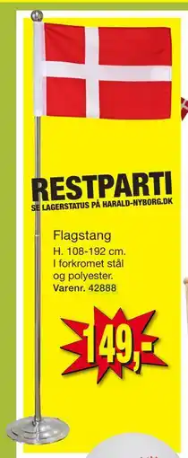 Harald Nyborg Flagstang tilbud