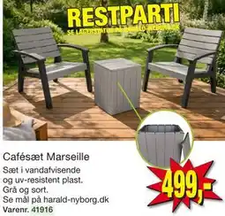 Harald Nyborg Cafésæt Marseille tilbud