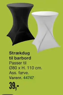 Harald Nyborg Strækdug til barbord tilbud