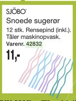 Harald Nyborg Snoede sugerør tilbud