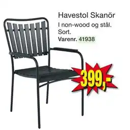 Harald Nyborg Havestol Skanör tilbud
