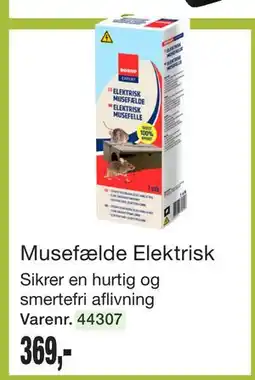 Harald Nyborg Musefælde Elektrisk tilbud