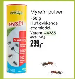 Harald Nyborg Myrefri pulver tilbud