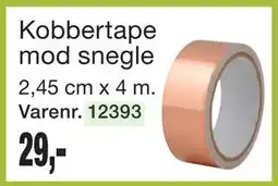 Harald Nyborg Kobbertape mod snegle tilbud