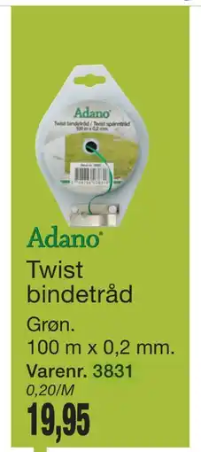 Harald Nyborg Twist bindetråd tilbud