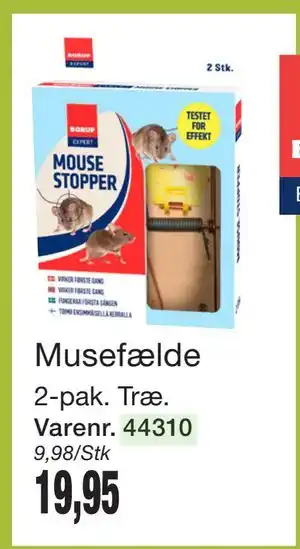 Harald Nyborg Musefælde tilbud