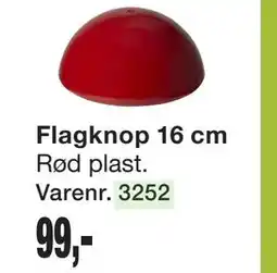Harald Nyborg Flagknop 16 cm tilbud
