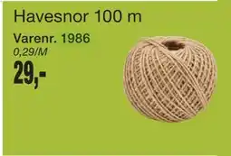 Harald Nyborg Havesnor 100 m tilbud