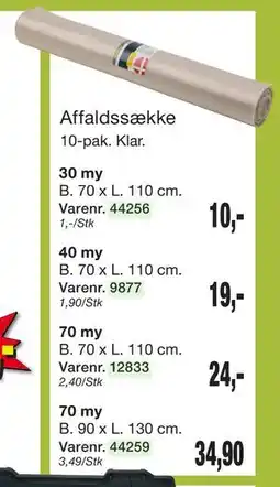 Harald Nyborg Affaldssække tilbud