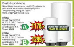 Harald Nyborg Elektrisk vandvarmer tilbud