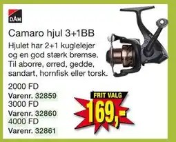 Harald Nyborg Camaro hjul 3+1BB tilbud
