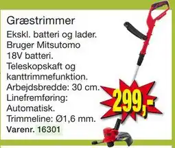 Harald Nyborg Græstrimmer tilbud