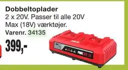 Harald Nyborg Dobbeltoplader tilbud