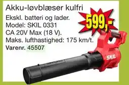 Harald Nyborg Akku-løvblæser kulfri tilbud