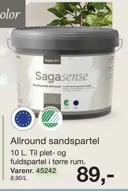 Harald Nyborg Allround sandspartel tilbud