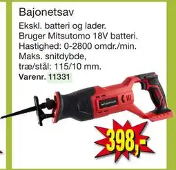 Harald Nyborg Bajonetsav tilbud
