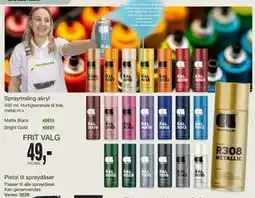 Harald Nyborg Spraymaling akryl tilbud
