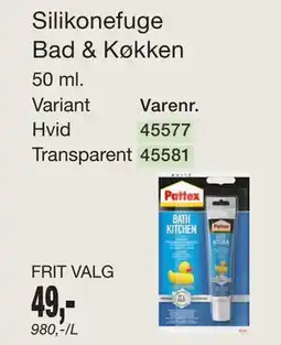 Harald Nyborg Silikonefuge Bad & Køkken tilbud