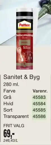 Harald Nyborg Sanitet & Byg tilbud
