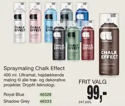Harald Nyborg Spraymaling Chalk Effect tilbud