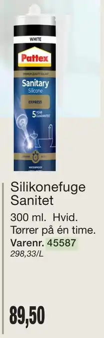 Harald Nyborg Silikonefuge Sanitet tilbud