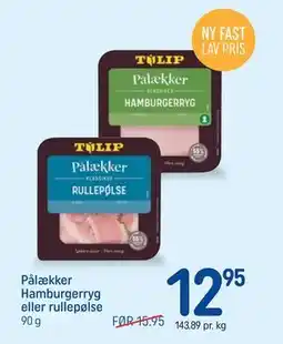 REMA 1000 Pålækker Hamburgerryg eller rullepølse tilbud