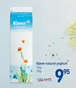 REMA 1000 Kløver naturel yoghurt tilbud