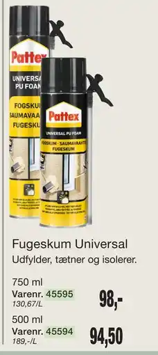 Harald Nyborg Fugeskum Universal tilbud