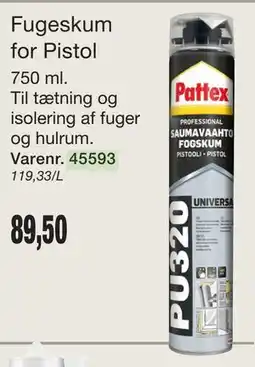 Harald Nyborg Fugeskum for Pistol tilbud