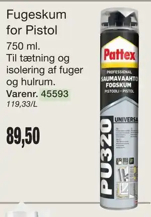 Harald Nyborg Fugeskum for Pistol tilbud