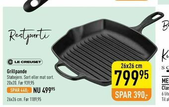 Imerco Grillpande tilbud