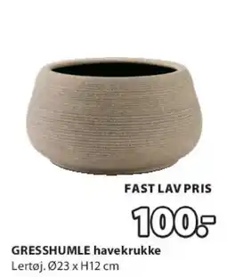 JYSK GRESSHULLE havekrukke tilbud