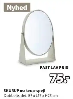 JYSK SKURUP make-up-spejl tilbud