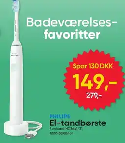 BigDollar PHILIPS El-tandbørste tilbud