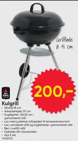 BigDollar BBQ. KING Kulgrill tilbud