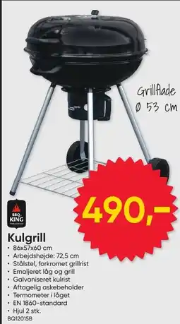 BigDollar BBQ. KING Kulgrill tilbud