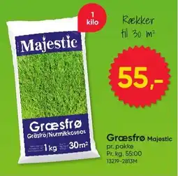 BigDollar Græsfrø Majestic tilbud