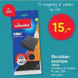 BigDollar Vileda Skrubbesvampe tilbud