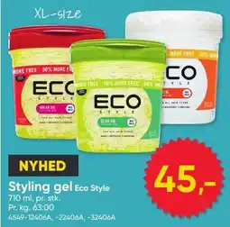 BigDollar Eco Style Styling gel tilbud
