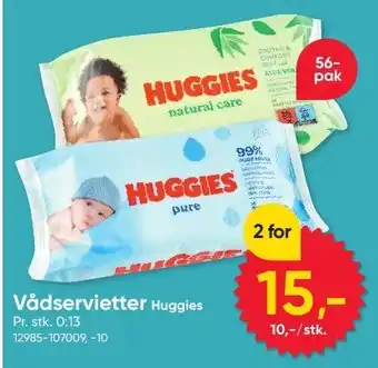 BigDollar Huggies Vådservietter tilbud