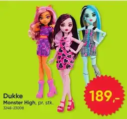 BigDollar Dukke Monster High tilbud